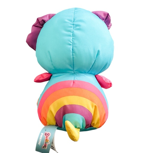 🌈 Swisheez “Dwayne” Neon Stuffed Dog - Picture 2 of 3